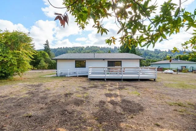 a view of an outdoor space and yard