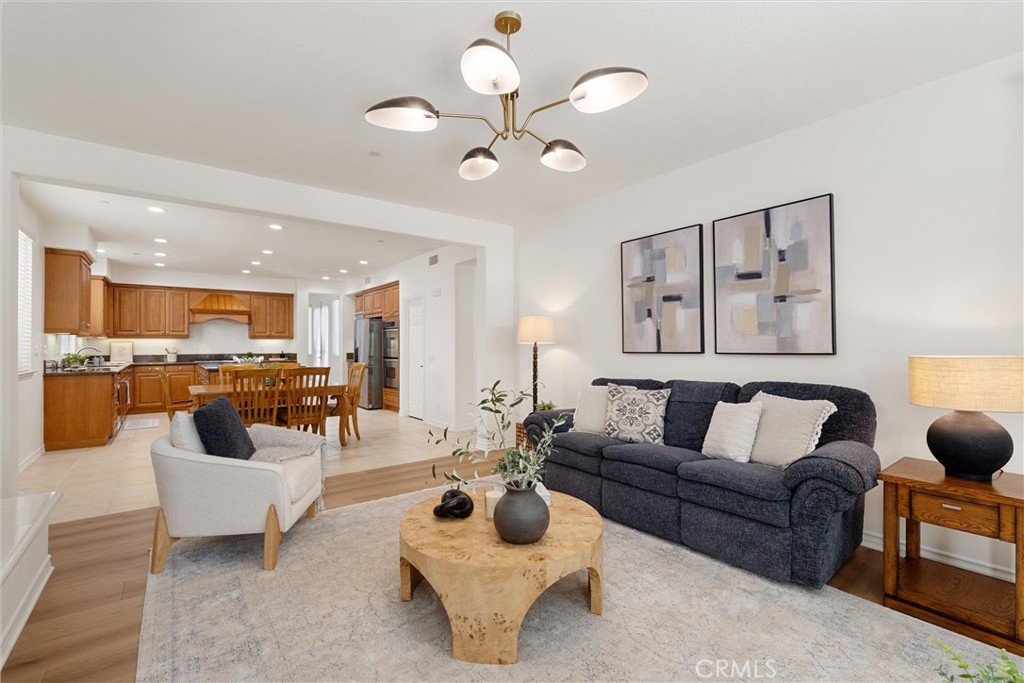 2472 Highwood Road Orange, CA 92867 - Photo 43 of 70 Family Room Leads to Kitchen