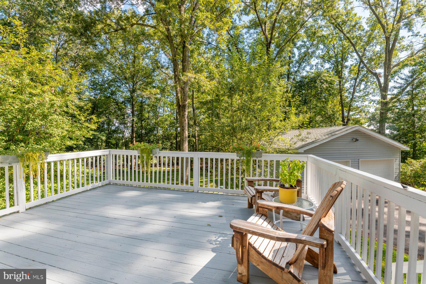 1012 Bernoudy Road White Hall, MD 21161 - Photo 20 of 28 a view of a patio with a table and chairs
