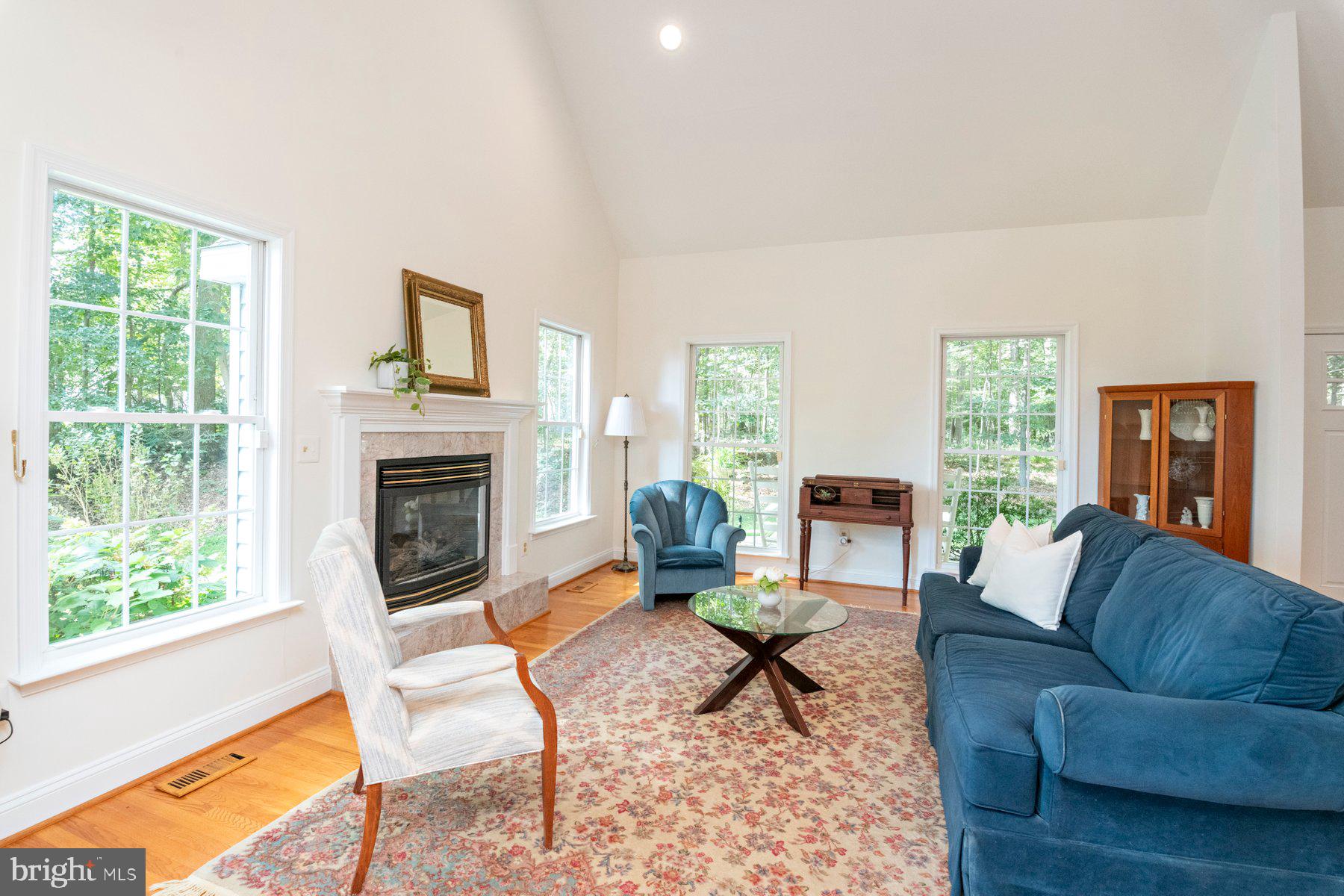 1012 Bernoudy Road White Hall, MD 21161 - Photo 4 of 28 a living room with furniture and a fireplace