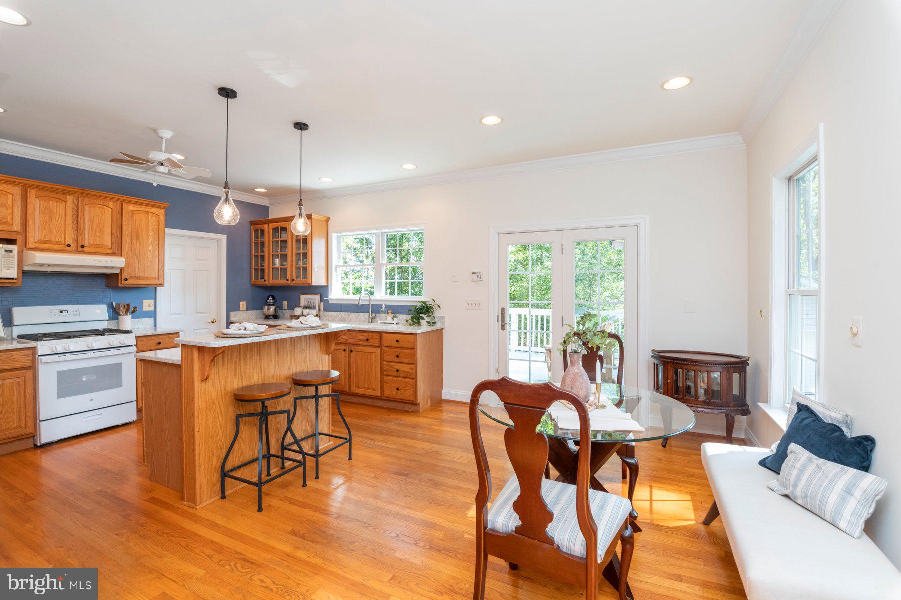 1012 Bernoudy Road White Hall, MD 21161 - Photo 6 of 28 a dining room with furniture a window and appliances
