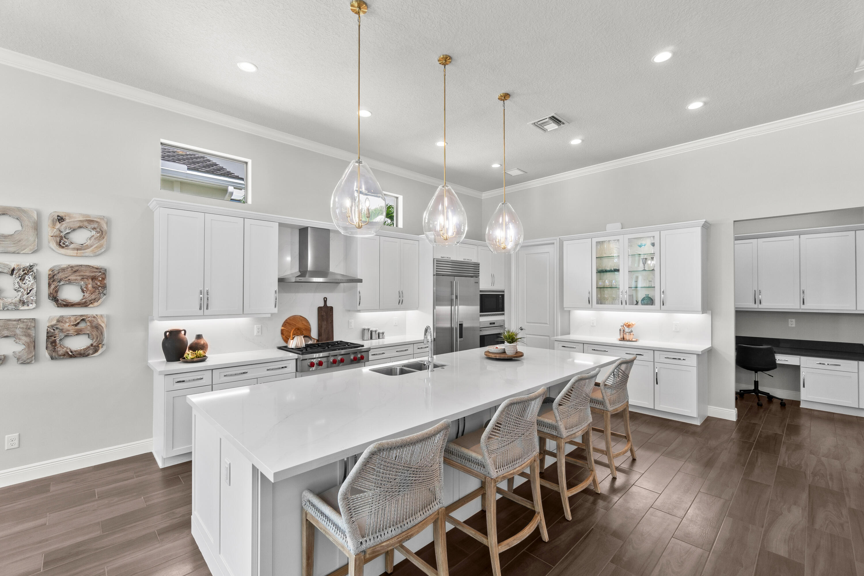 2620 Northwest 69th Street Boca Raton, FL 33496 - Photo 9 of 55 Kitchen with Large Island