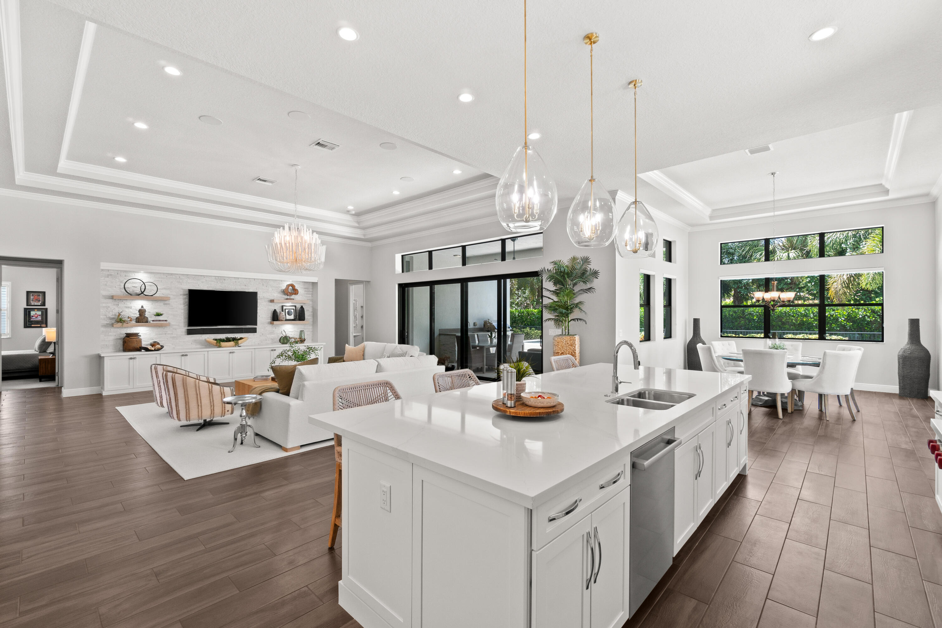 2620 Northwest 69th Street Boca Raton, FL 33496 - Photo 7 of 55 Kitchen/Living Space/Dining