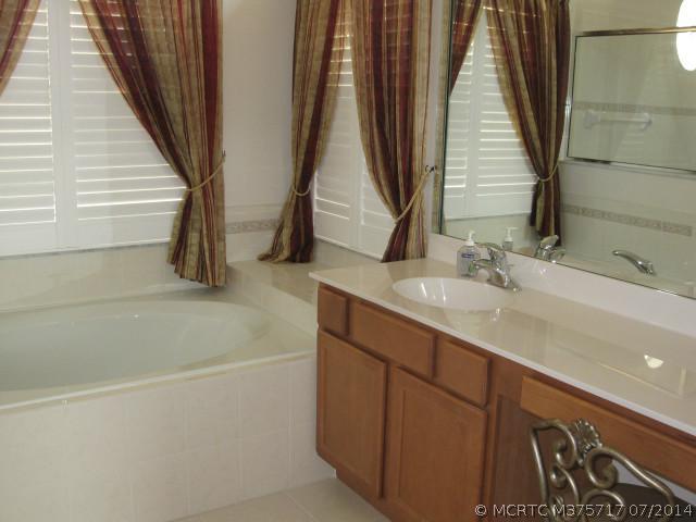1909 Southwest Panther Trace Stuart, FL 34997 - Photo 22 of 25 Master Bath/Spa. Duel Sinks in Master Suite