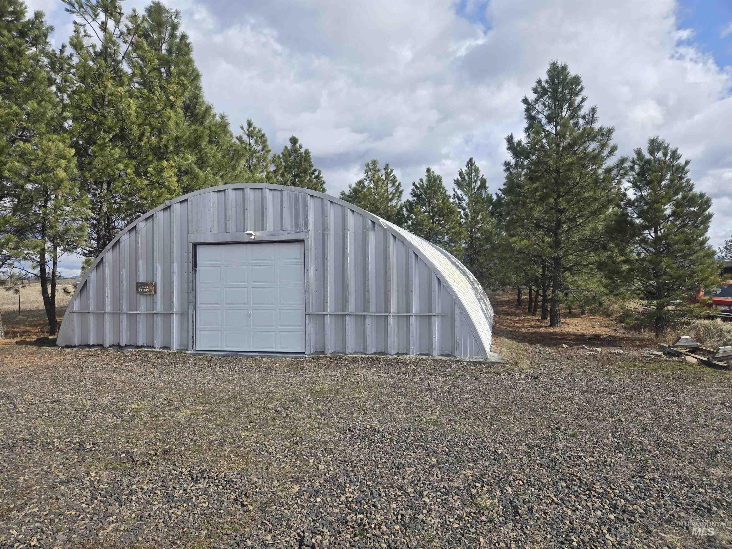 135 Harrisburg Road Kamiah, ID 83536 - Photo 36 of 41 Detached garage featuring driveway