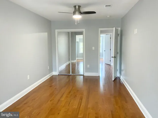 wooden floor in an empty room