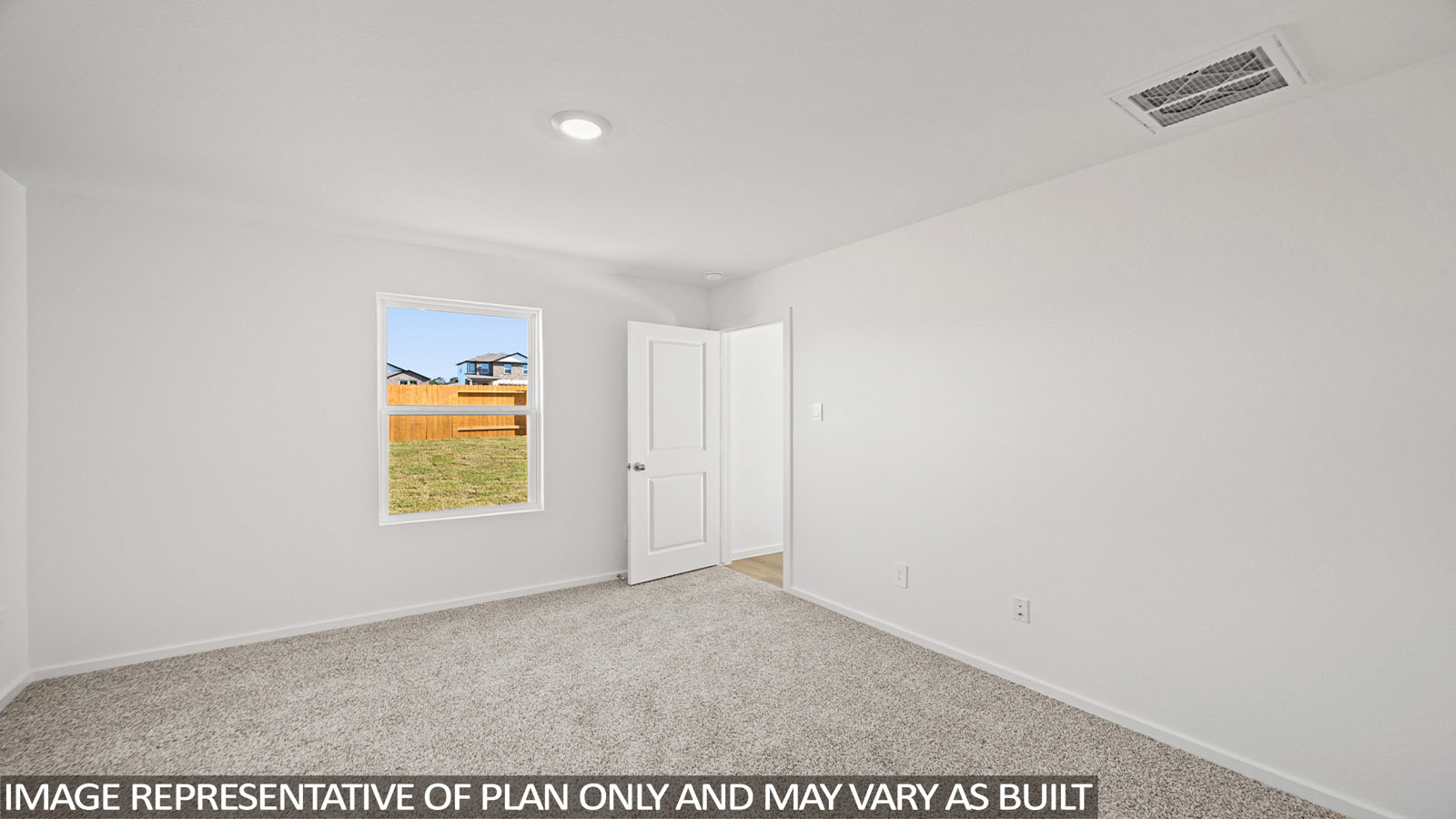152 Baby Calf Roping Road Jarrell, TX 76537 - Photo 11 of 23 Carpeted interior room with a window providing exterior views