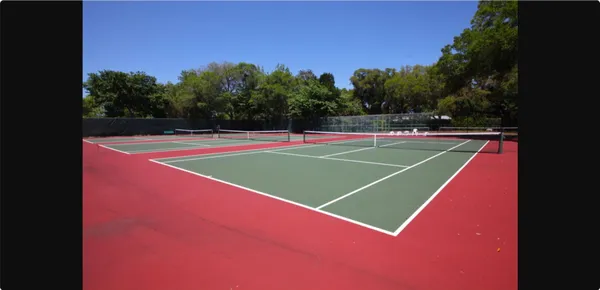 a view of a tennis court