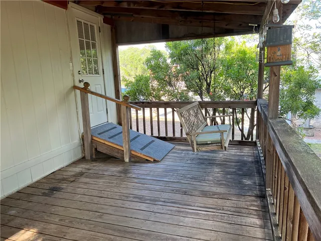 a view of outdoor space with seating space