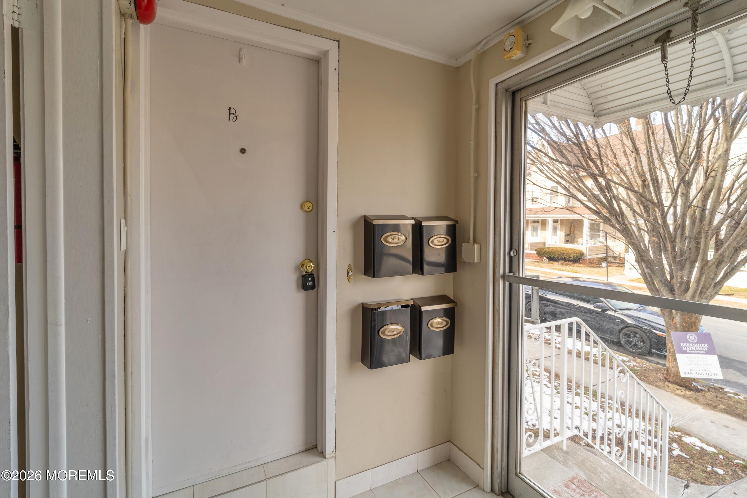 106 Wallace Street, Unit B Red Bank, NJ 07701 - Photo 17 of 20 a view of a wooden door