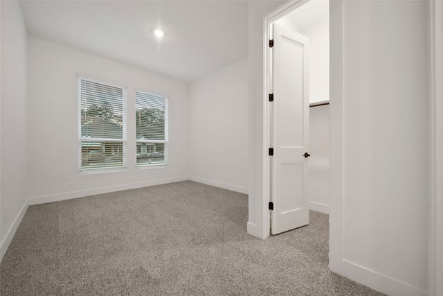 a view of empty room