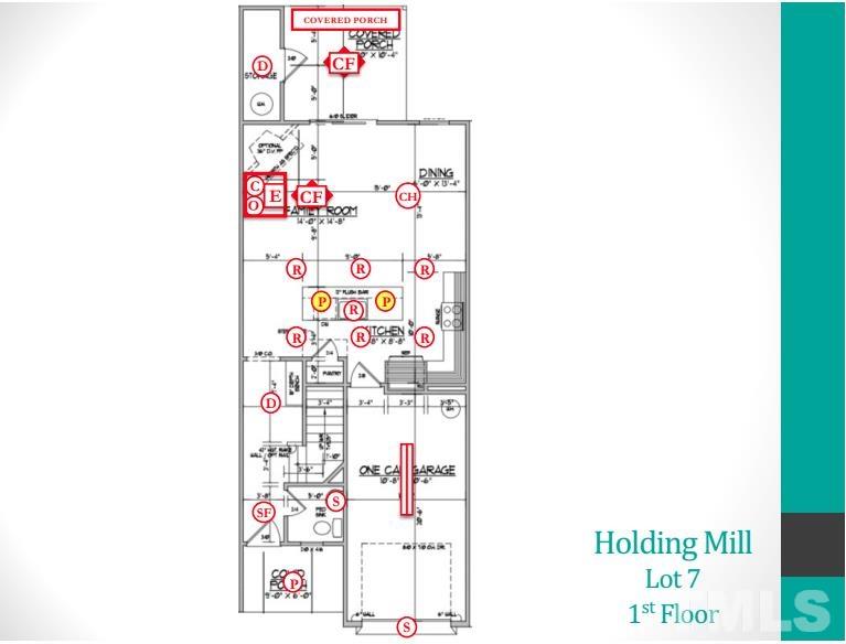 306 Conrad Lane Wake Forest, NC 27587 - Photo 2 of 3 a picture of a wall with a white wall and picture