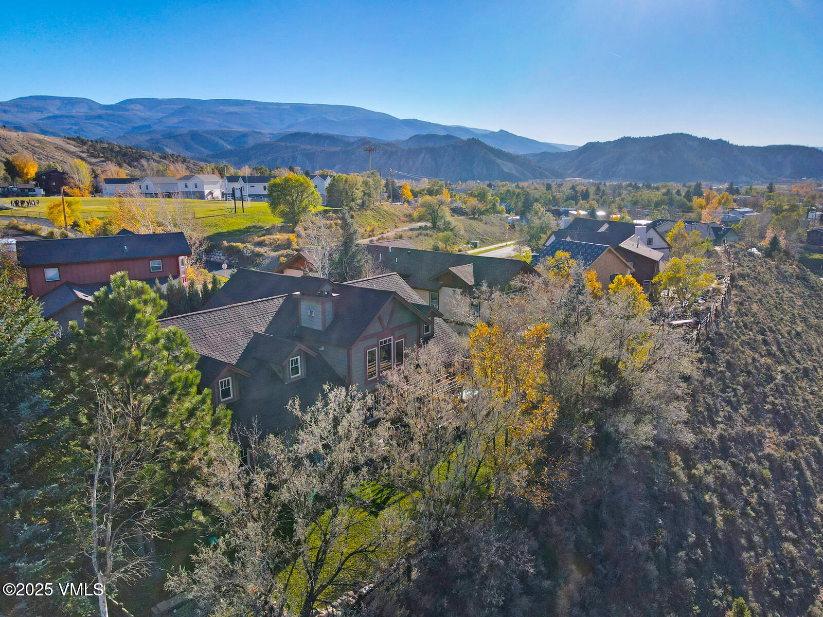 25 Sunset Court Eagle, CO 81631 - Photo 46 of 47 a view of a city with mountains in the background
