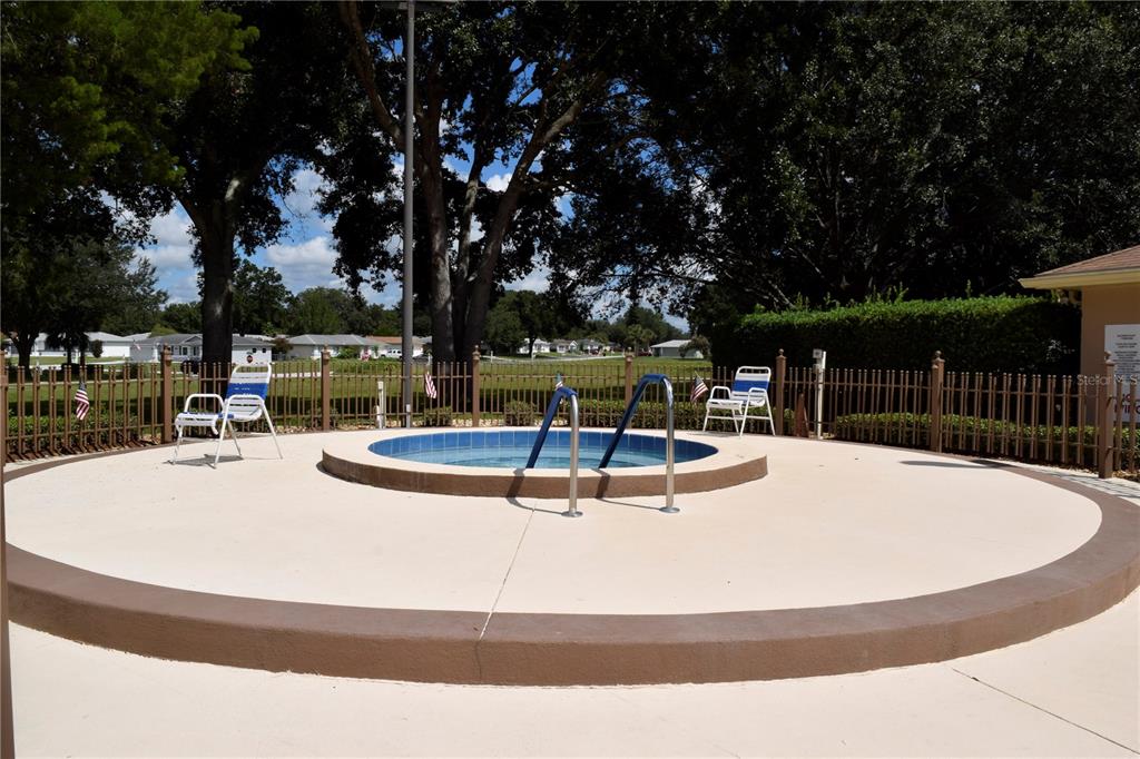 5968 Southwest 103rd Loop Ocala, FL 34476 - Photo 43 of 48 a view of a swimming pool with a table and chairs