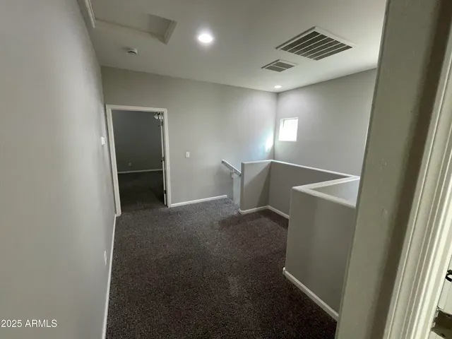 a view of empty room