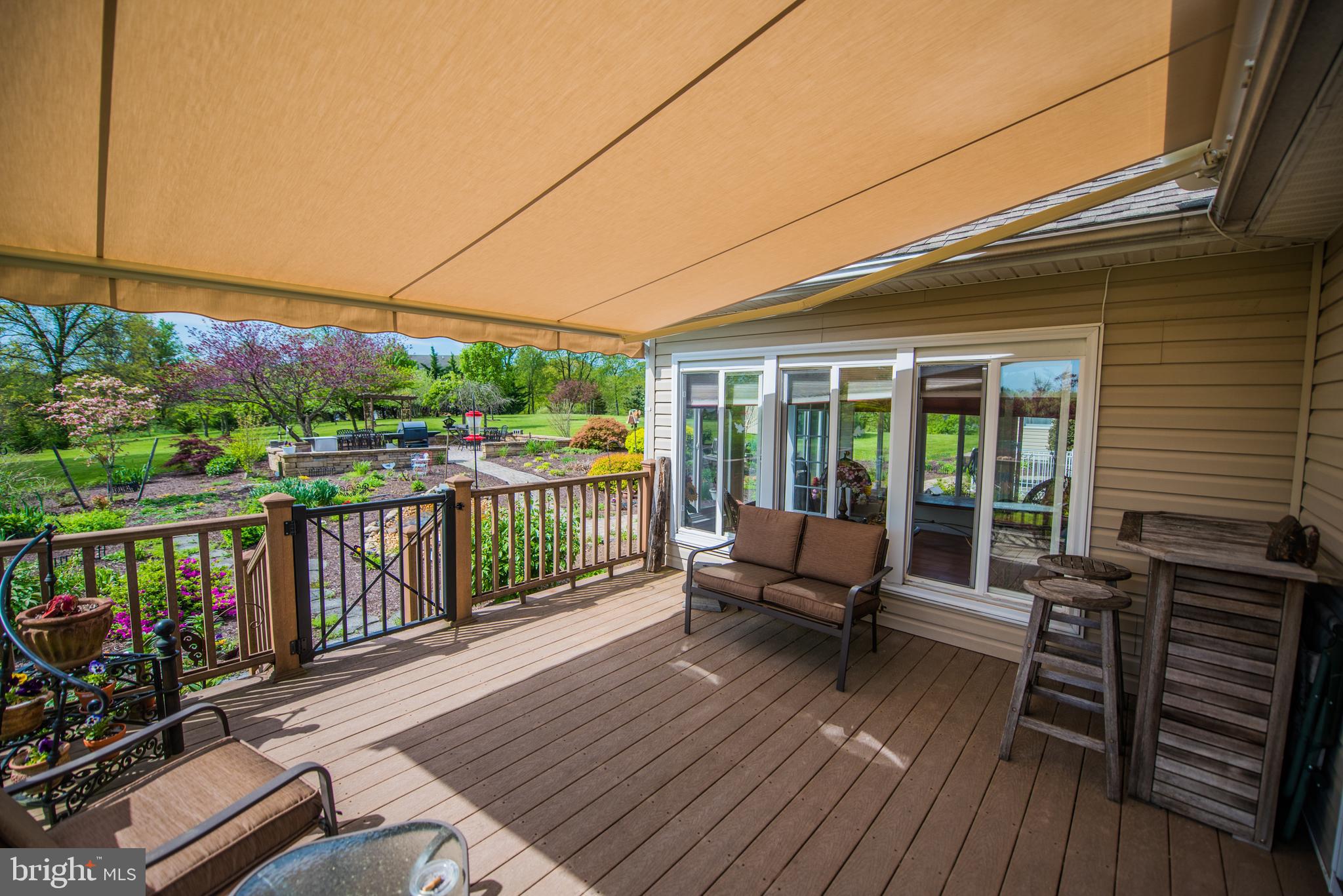 358 Ridge View Drive Berkeley Springs, WV 25411 - Photo 20 of 50 off master bedrm with electric Sunseter awning
