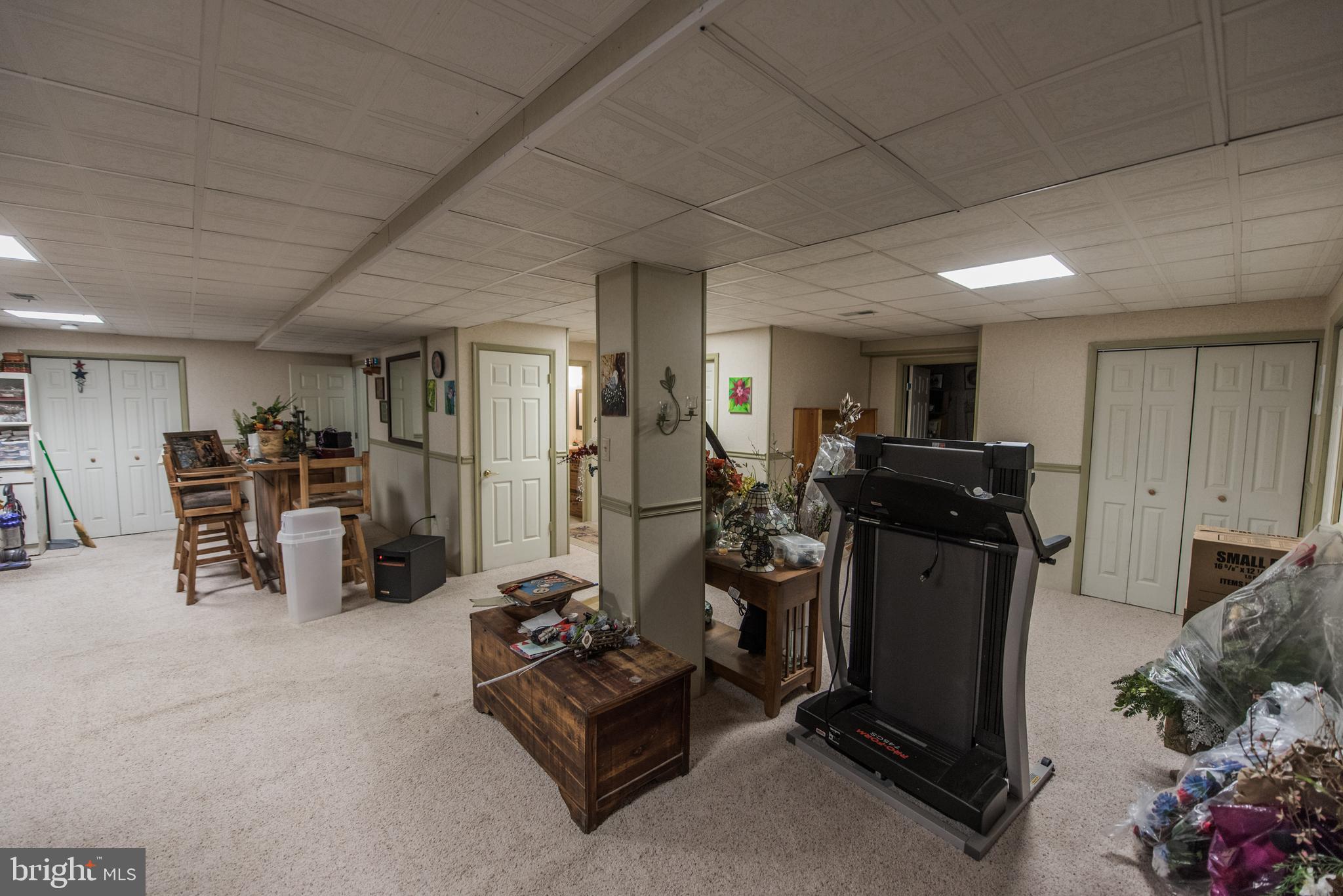 358 Ridge View Drive Berkeley Springs, WV 25411 - Photo 31 of 50 finished living area basement level with closet