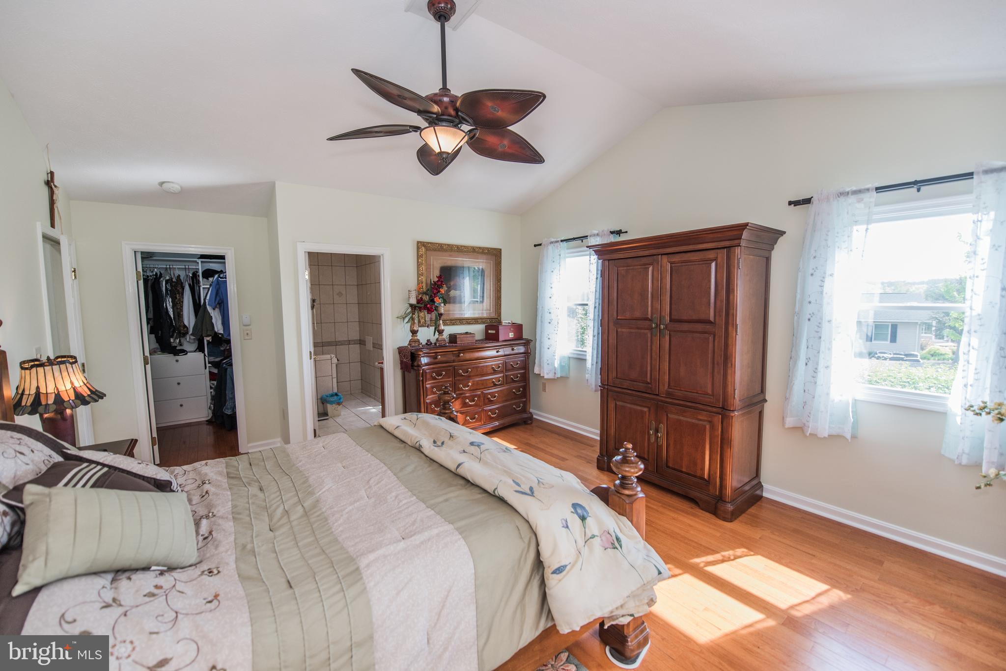 358 Ridge View Drive Berkeley Springs, WV 25411 - Photo 38 of 50 master bedroom with wood floors