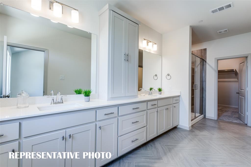 2848 Chisos Red Road McKinney, TX 75071 - Photo 8 of 16 Plenty of space for two in this wonderful owner's bath. REPRESENTATIVE PHOTO