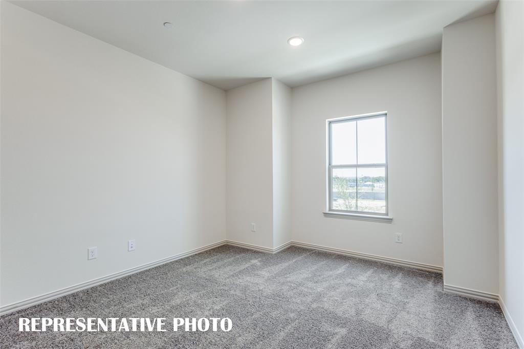 2848 Chisos Red Road McKinney, TX 75071 - Photo 16 of 16 You'll find a nicely sized secondary bedroom in our Boyd floor plan. REPRESENTATIVE PHOTO