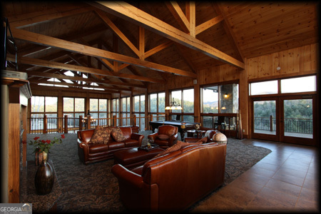 Lot 121 Doolittle Drive Rabun Gap, GA 30568 - Photo 15 of 19 a living room with furniture a table and chairs