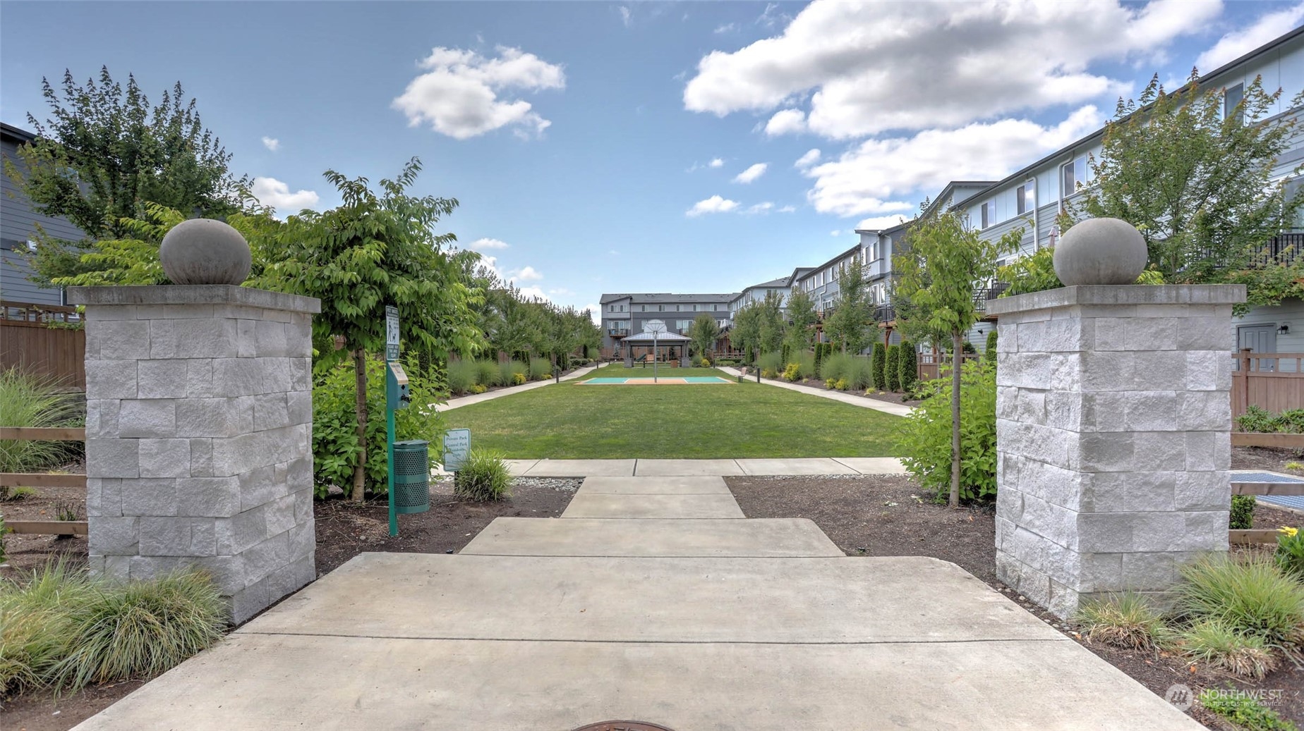 3517 193rd Street Southeast, Unit F Bothell, WA 98012 - Photo 29 of 33 a view of a yard with flower plants