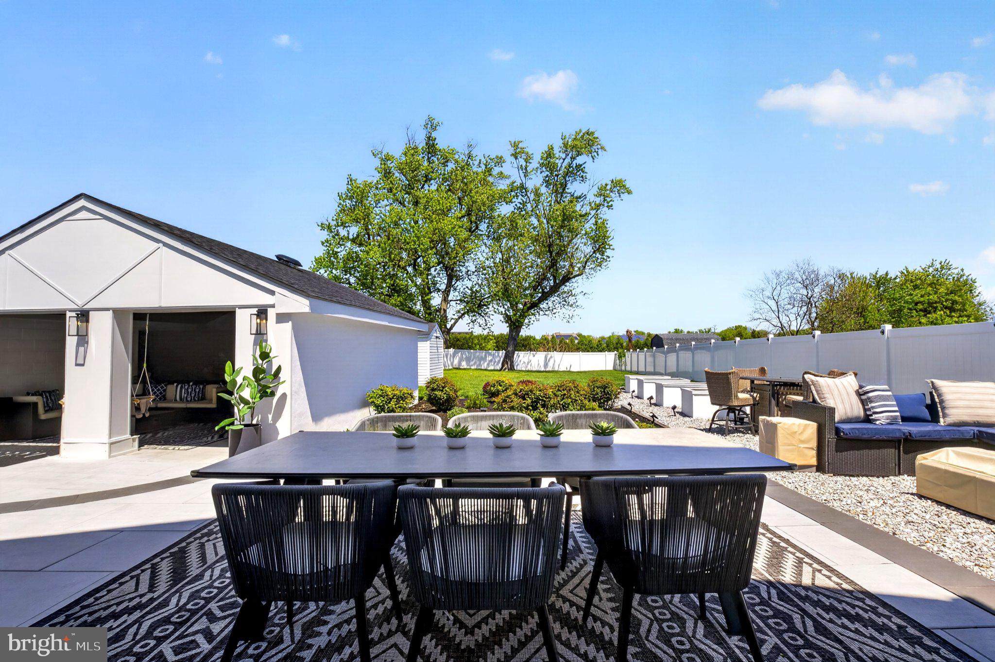 25015 Mt Pleasant Road Columbus, NJ 08022 - Photo 43 of 59 Charming outdoor dining oasis.