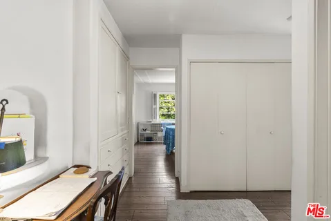 a backyard of a house with a yard and garage