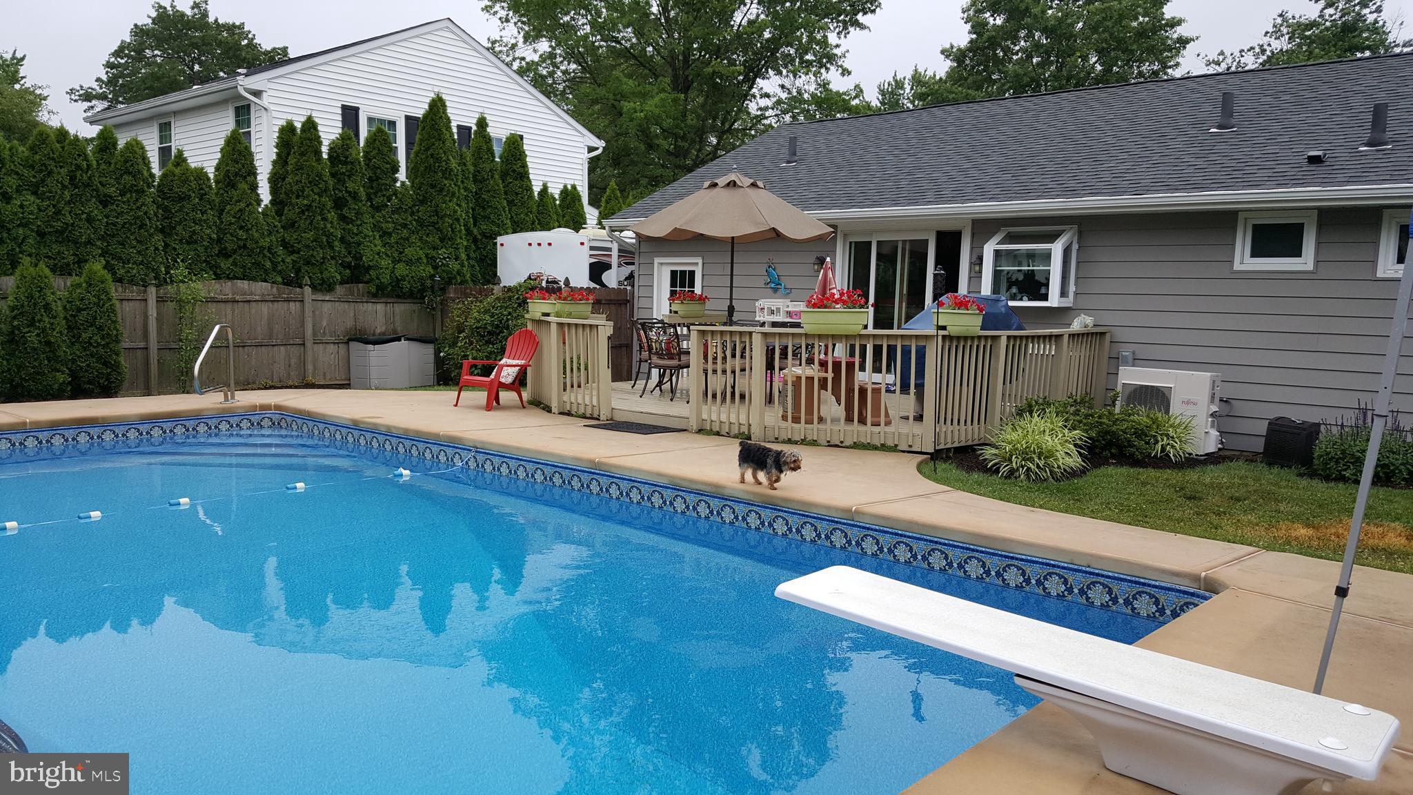 25 Shellflower Lane Hamilton, NJ 08690 - Photo 21 of 24 Pool in back yard