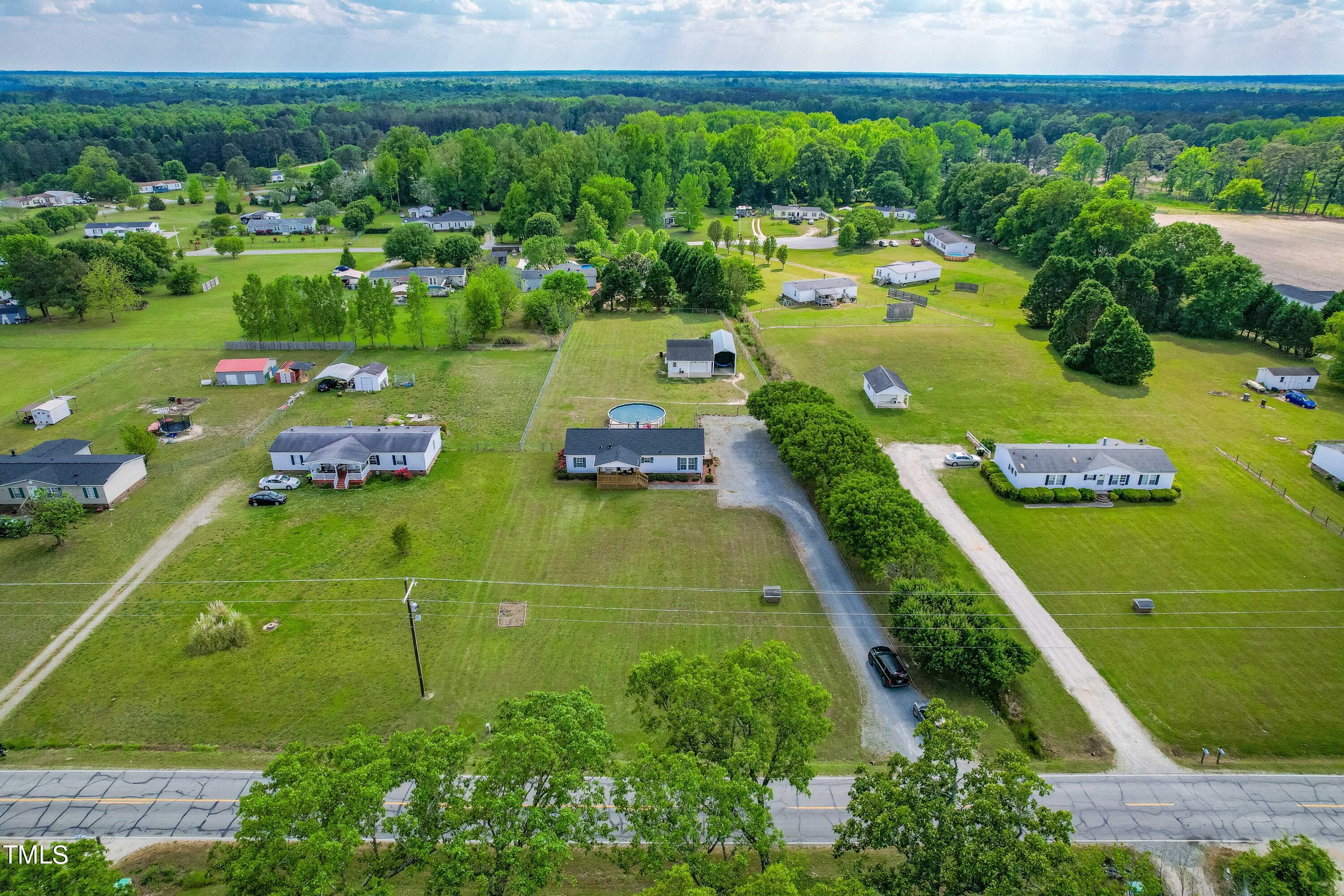 5200 Brogden Road Smithfield, NC 27577 - Photo 23 of 29 5200 Bdrogden Aerial View 2