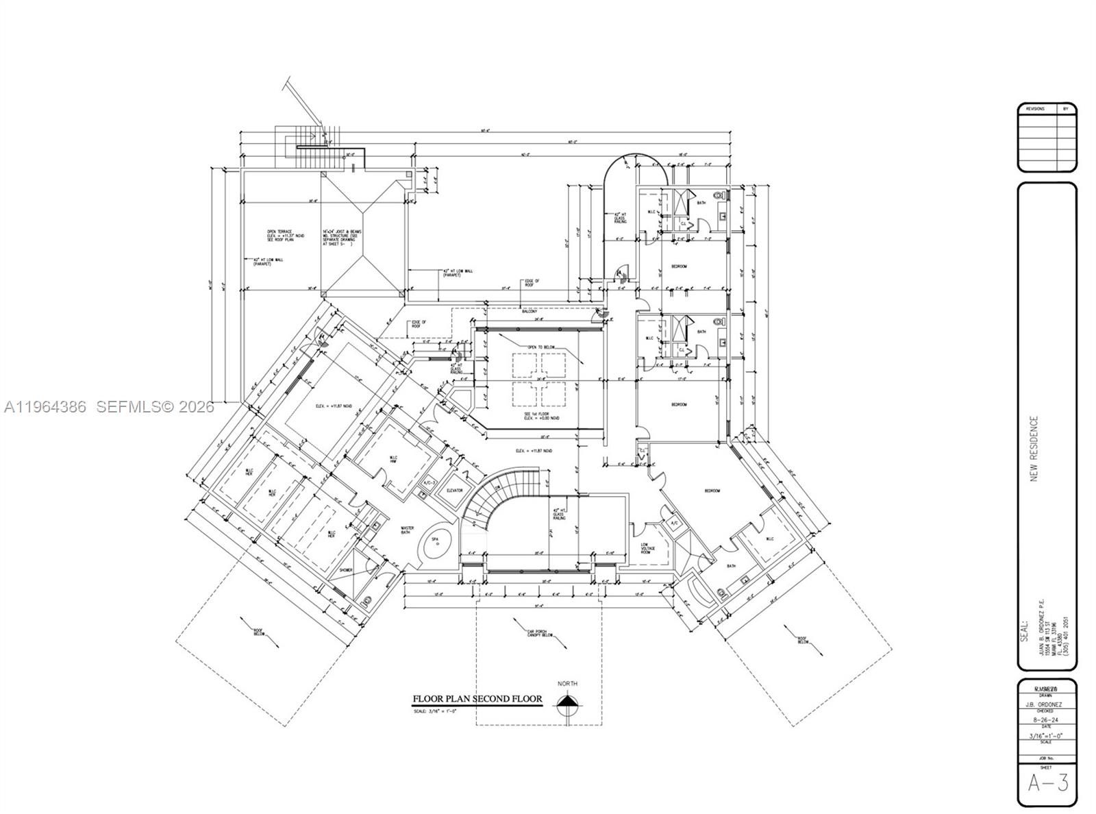 14799 Southwest 48th Court Miramar, FL 33027 - Photo 13 of 34 a picture of floor plan