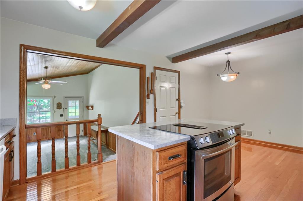 9650 Goehring Road Cranberry Township, PA 16066 - Photo 15 of 48 A spacious island provides a large oven and counter space for prep and clean up.