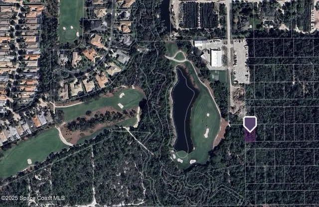 a view of a pathway and a flower garden