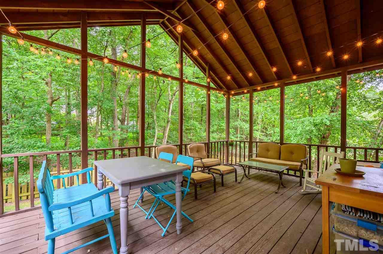 11917 North Exeter Way Raleigh, NC 27613 - Photo 15 of 18 a view of porch with a seating space
