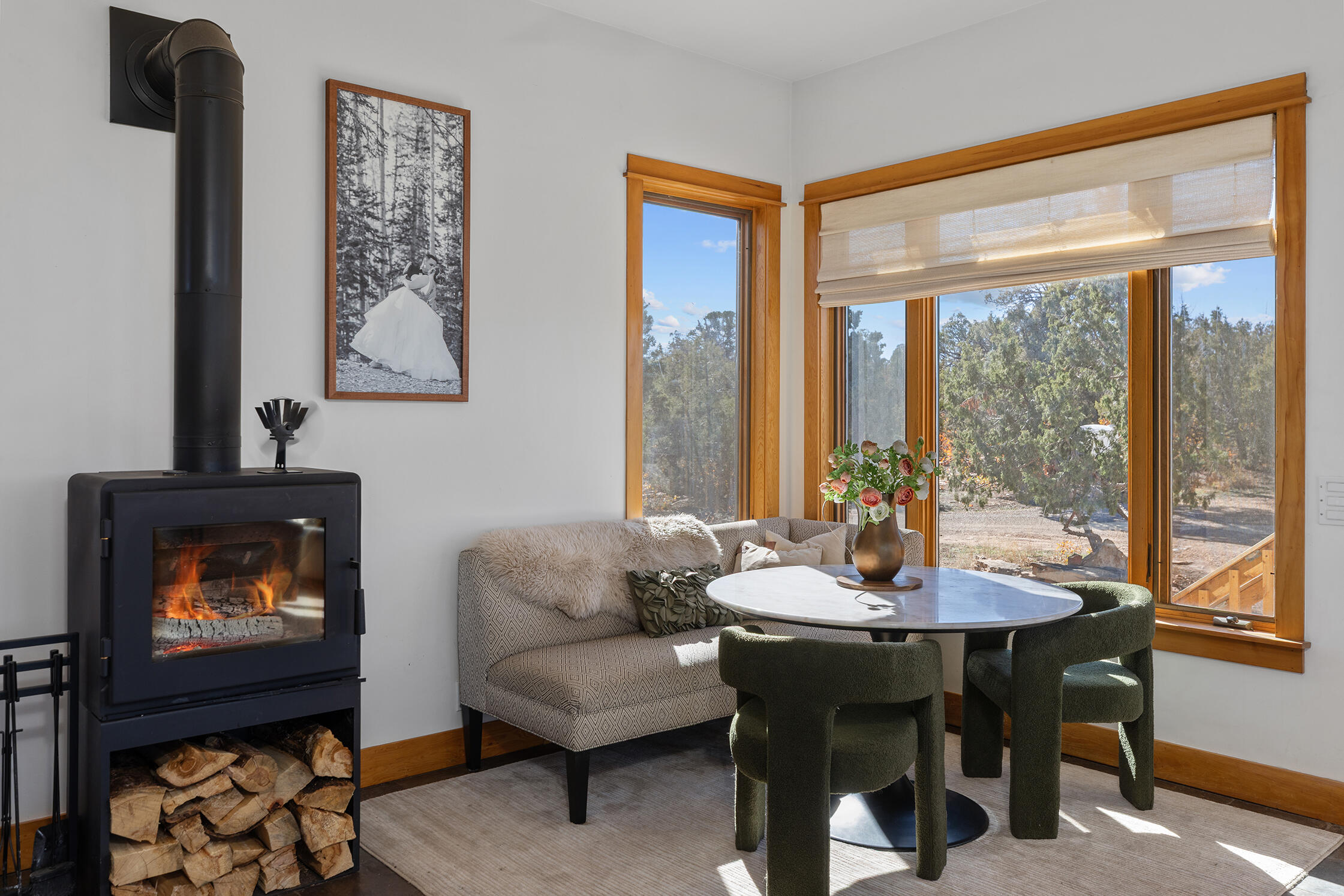 2699 County Road Norwood, CO 81423 - Photo 11 of 64 a living room with furniture and a fireplace