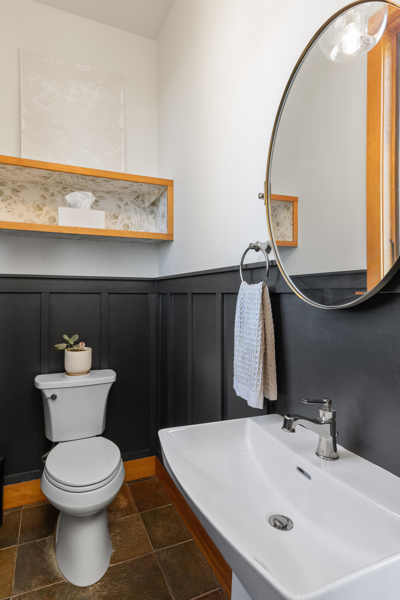 2699 County Road Norwood, CO 81423 - Photo 14 of 64 a bathroom with a toilet sink and mirror