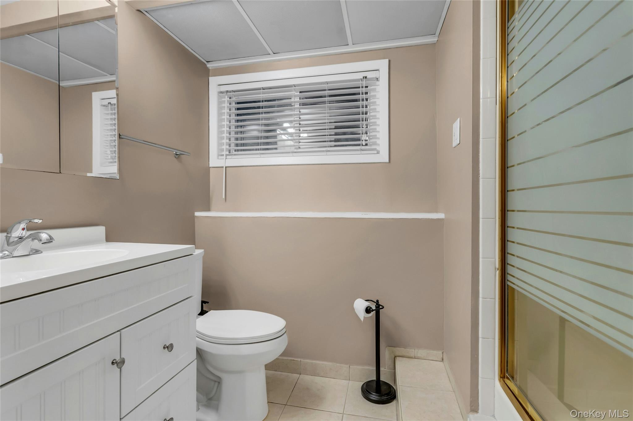 28 Penguin Lane Commack, NY 11725 - Photo 30 of 38 a bathroom with a toilet a sink and mirror