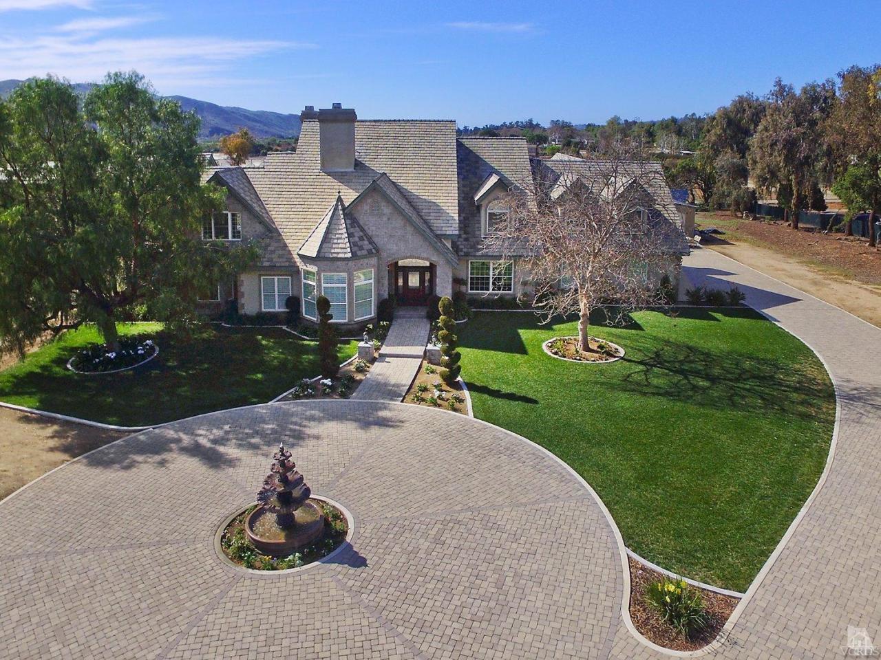 2371 Duval Road Camarillo, CA 93012 - Photo 42 of 50 an aerial view of a house with garden space and street view