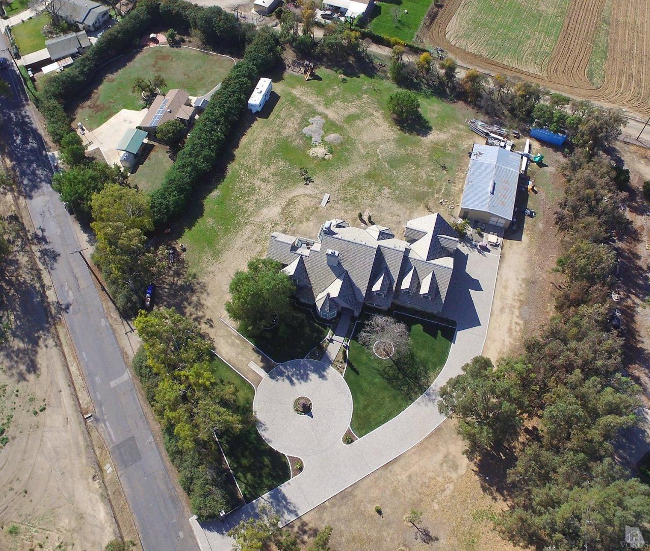 2371 Duval Road Camarillo, CA 93012 - Photo 44 of 50 an aerial view of a house with a yard