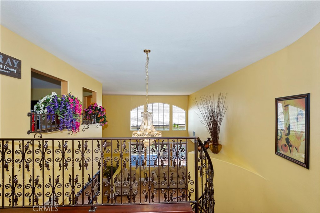 9609 Heartland Place Rancho Cucamonga, CA 91730 - Photo 25 of 48 View from upstairs hallway.