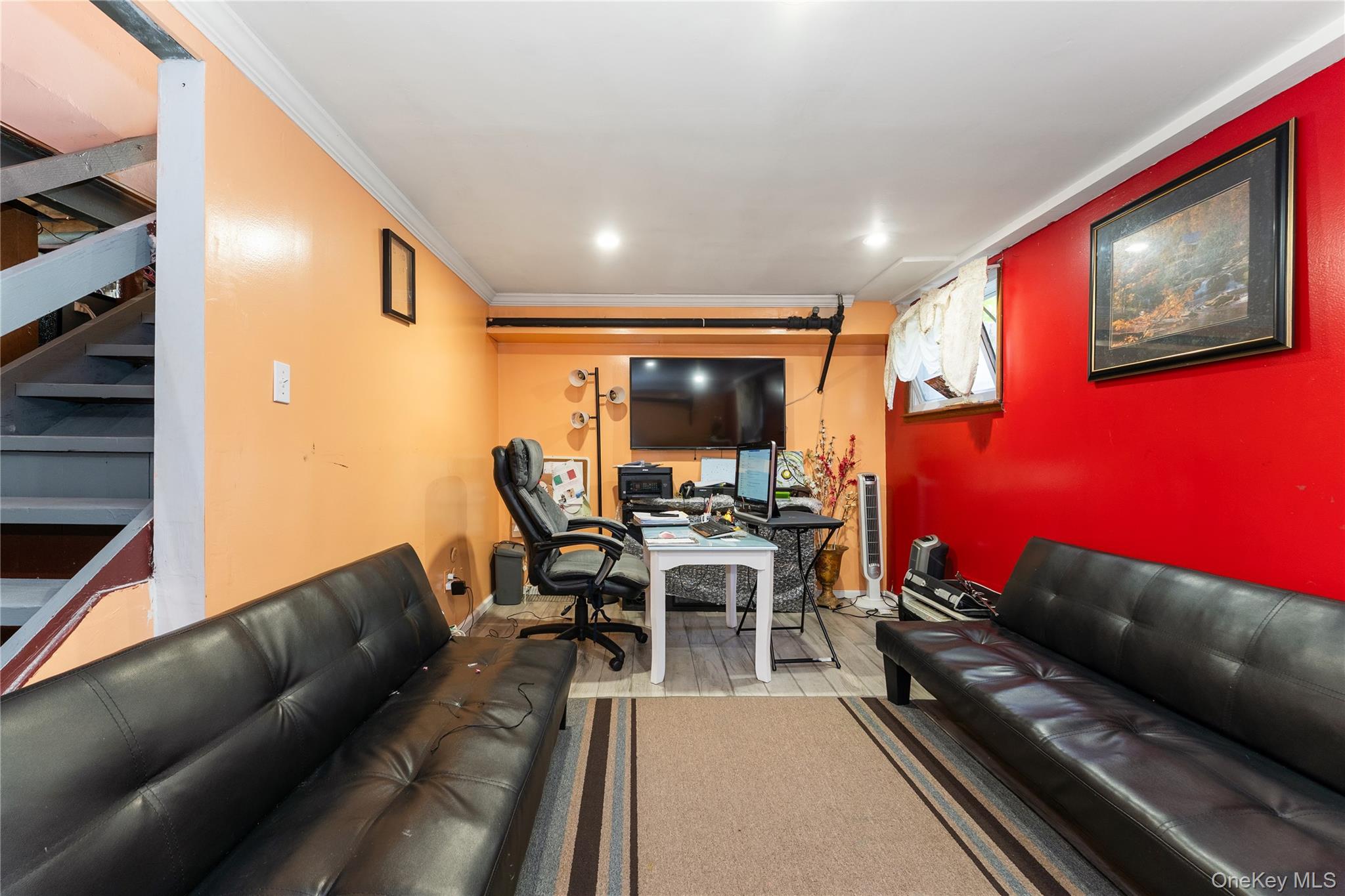 7 Mayfair Road Baldwin, NY 11510 - Photo 18 of 27 a living room with furniture pool table and a large window