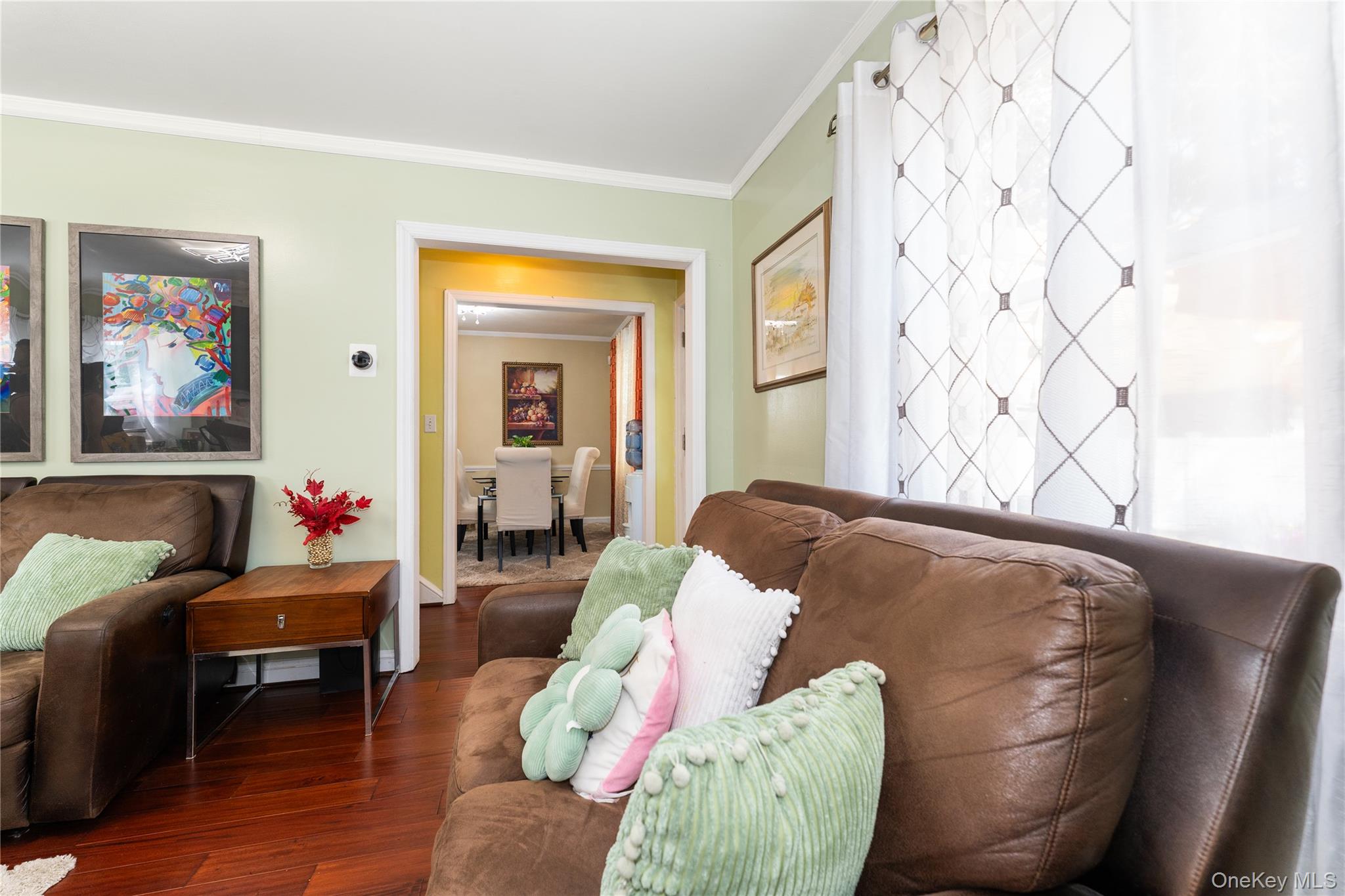 7 Mayfair Road Baldwin, NY 11510 - Photo 6 of 27 a living room with furniture and wooden floor