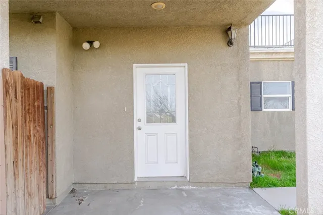 a view of a backyard of a house