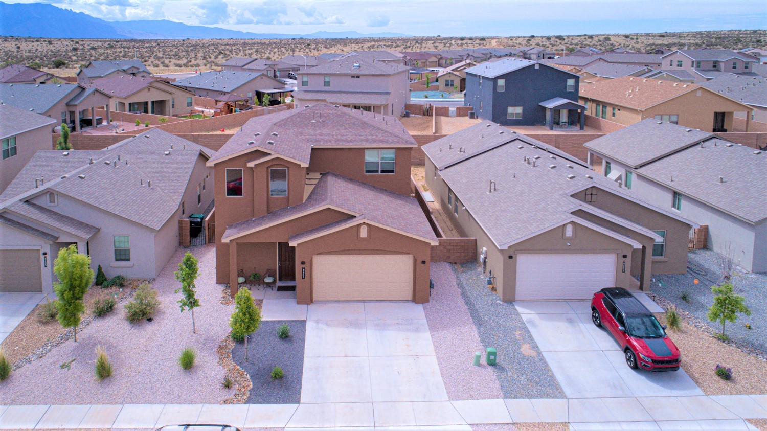 AERIAL SHOT - FRONT AREA