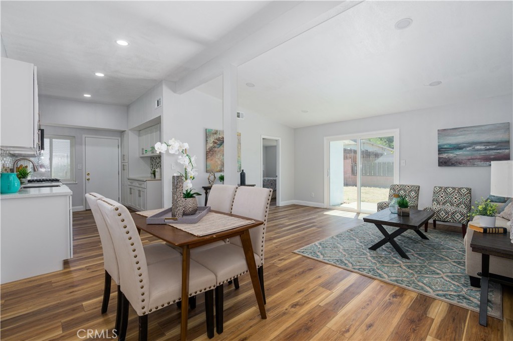 3254 Laurel Drive Riverside, CA 92509 - Photo 8 of 26 a view of a dining room with furniture window and wooden floor