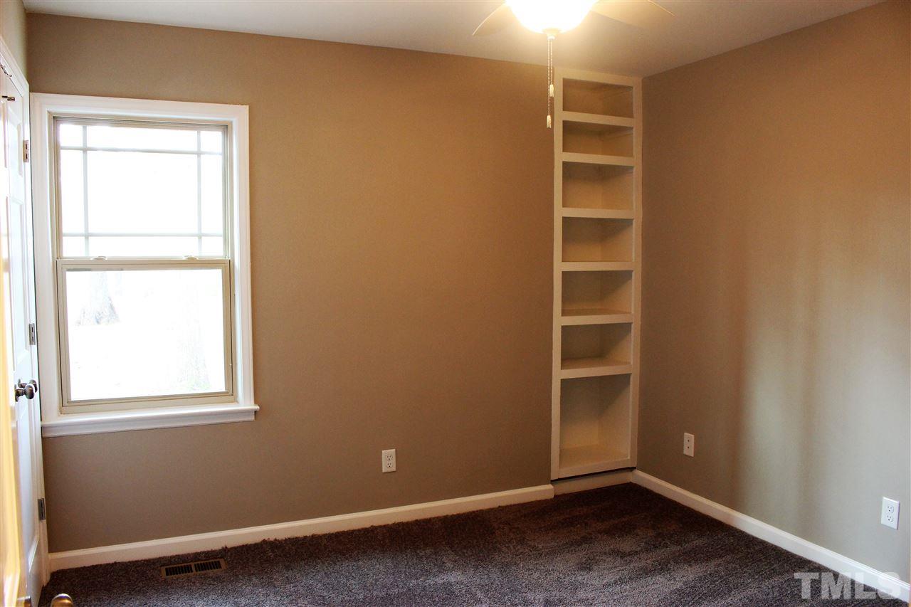 6100 Donnybrook Road Raleigh, NC 27606 - Photo 10 of 16 Secondary Bedroom, Built-ins~