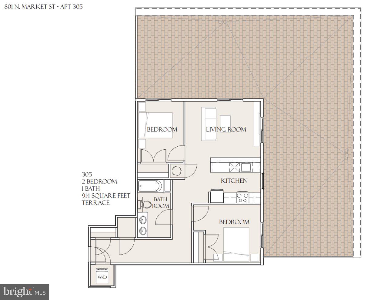 801 North Market Street, Unit 305 Wilmington, DE 19801 - Photo 11 of 11 unknown