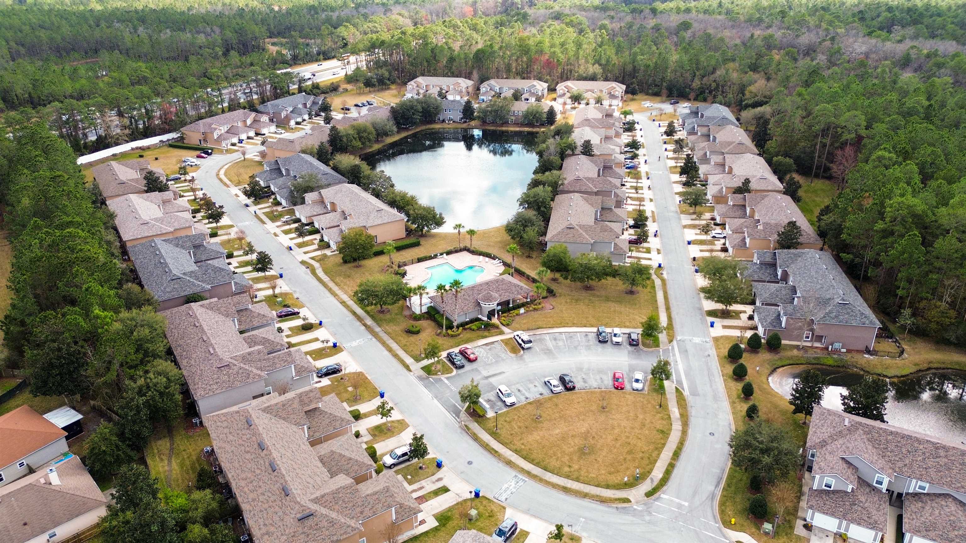 875 Scrub Jay Drive St. Augustine, FL 32092 - Photo 20 of 28 an aerial view of a house with outdoor space swimming pool
