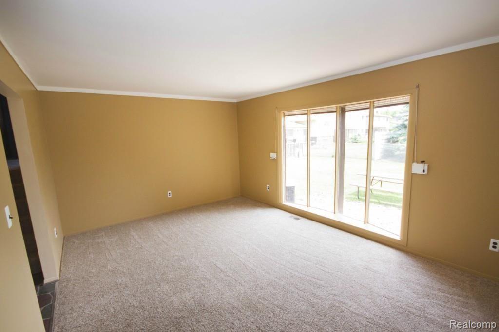 6340 Wedgewood Road Canton, MI 48187 - Photo 13 of 43 Large Living Room with Views of the Patio