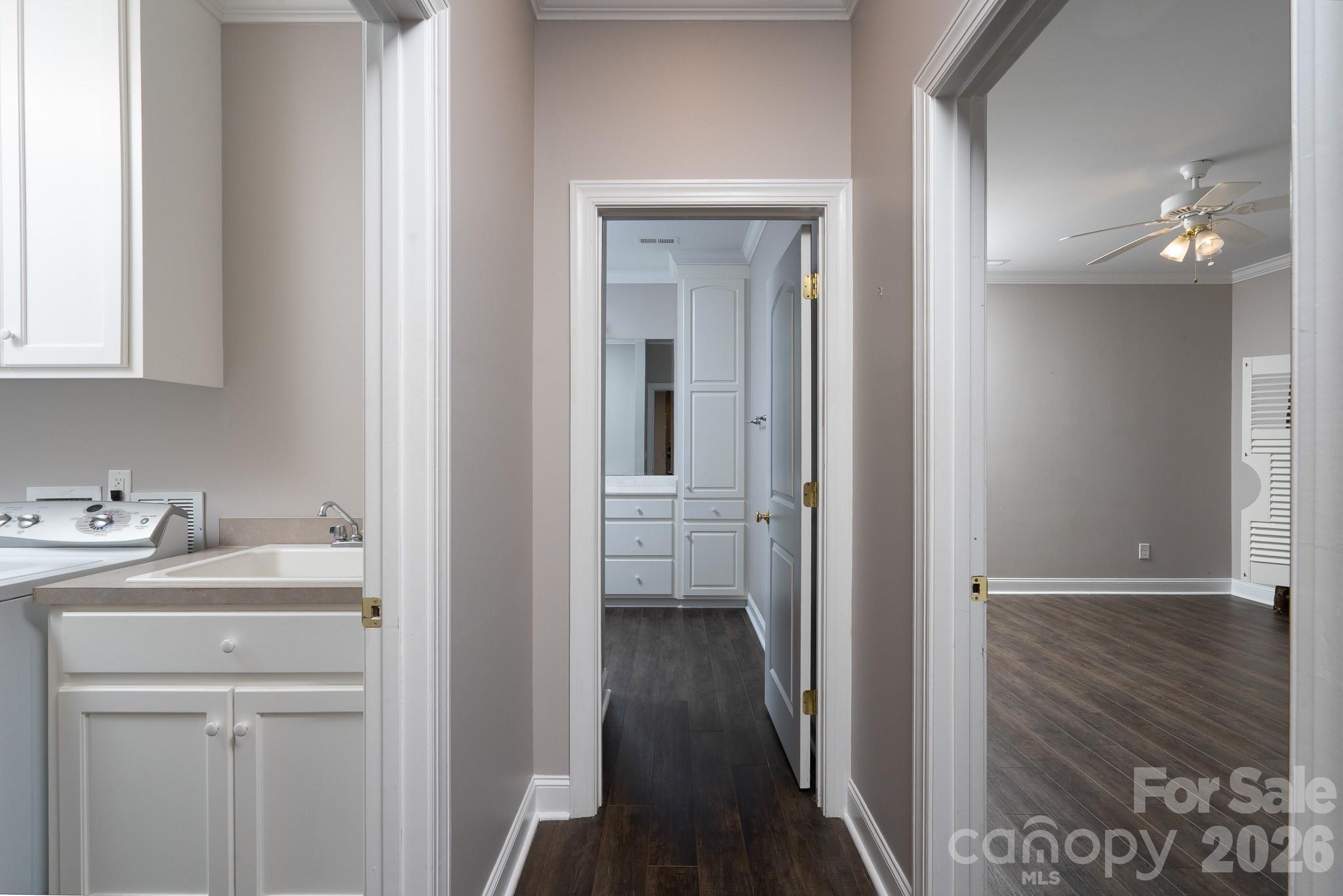 338 PLANTATION Way Mount Gilead, NC 27306 - Photo 46 of 48 a view of a bathroom from the hallway